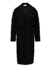 16arlington Palmi Double-breasted Coat In Black
