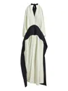 16arlington Piera Pleated Slip Dress In Multi