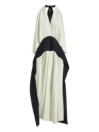 16arlington Piera Pleated Slip Dress In Multi