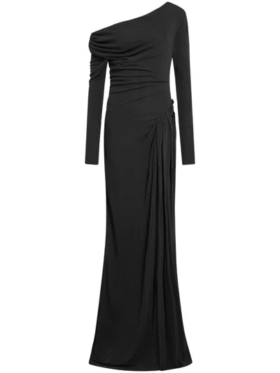 16arlington Polyta Gown In Black