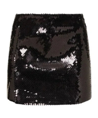 16arlington Quattro Sequined Mini Skirt