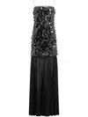 16arlington Salia Gown In Schwarz