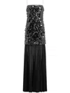 16arlington Salia Gown In Black