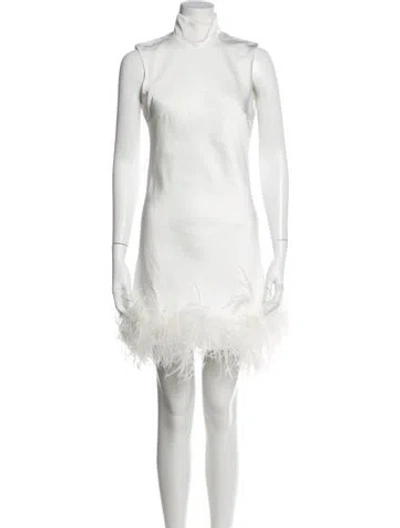 Pre-owned 16arlington Satin Mini Dress In White
