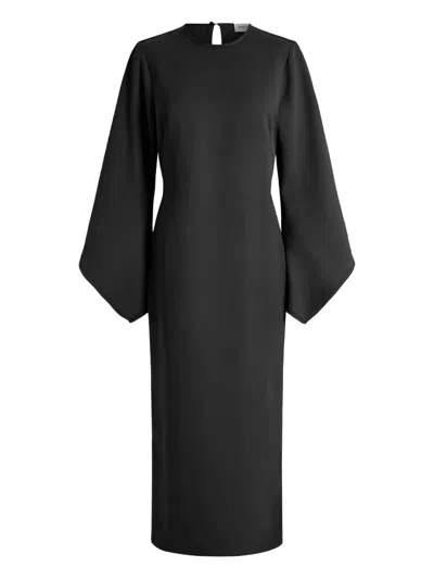 16arlington Saverico Midi Dress In Black