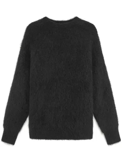 16arlington Sephia Knitted Jumper In Black