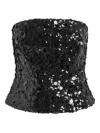 16arlington Sequin Anieri Top In Black