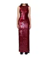 16arlington Simm Sequinned Gown