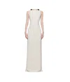 16arlington Off-white Hebe Maxi Dress In White