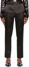 16arlington Slim-fit Triacetate- And Nylon-blend Satin Trousers.