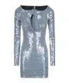 16arlington Solaria Sequined Tulle Mini Dress