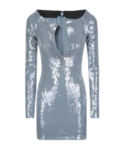 16arlington Solaria Sequined Tulle Mini Dress