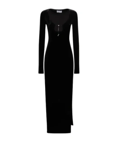 16arlington Solaria Velvet Midi Dress