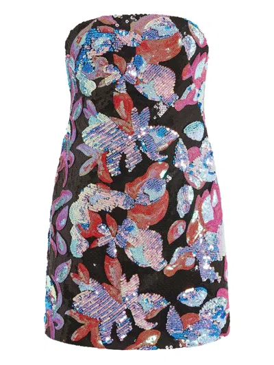 16arlington Stell Sequinned Mini Dress In Multi