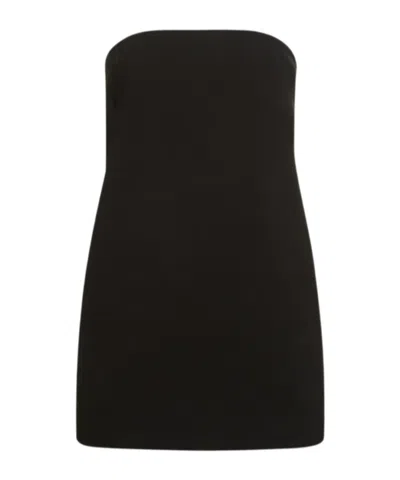 16arlington Strapless Design Dress In Black