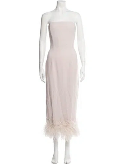 Pre-owned 16arlington Strapless Knee-length Dress W/ Tags In Pink