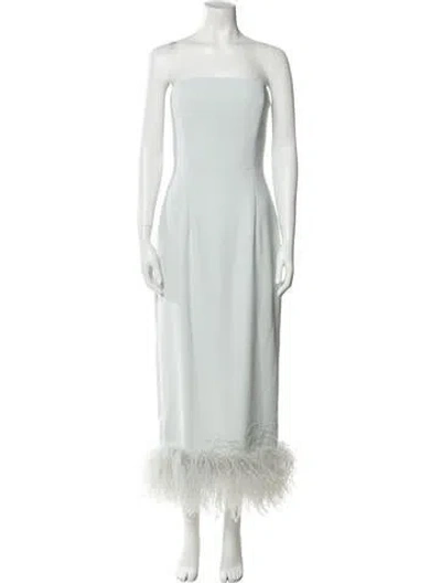 Pre-owned 16arlington Strapless Long Dress W/ Tags In Green