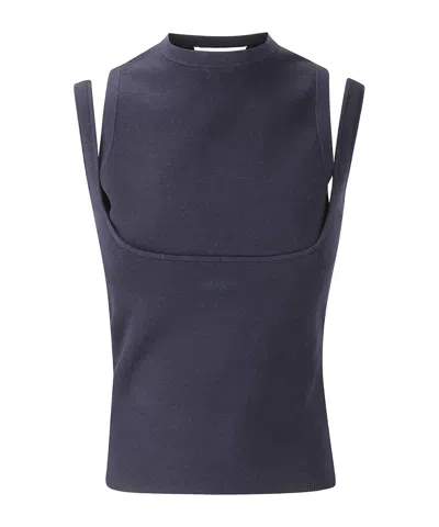 16arlington Supra Knit Top In Blue