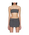 16arlington Gray Tube Tank Top In Nude
