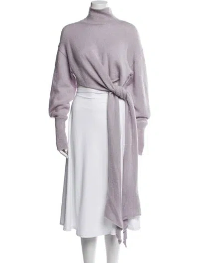 Pre-owned 16arlington Turtleneck Sweater In Purple