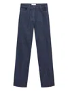16arlington Vante High Rise Straight Jeans In Blue
