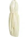 16arlington Vitalia Midi Dress In 黄色