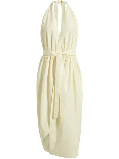 16arlington Vitalia Midi Dress In 黄色