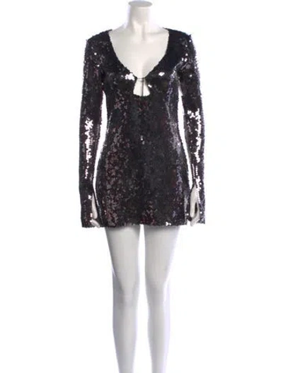 Pre-owned 16arlington V-neck Mini Dress W/ Tags