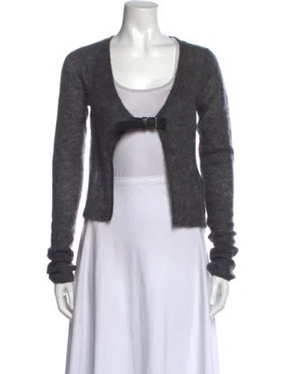 Pre-owned 16arlington V-neck Sweater In Grey