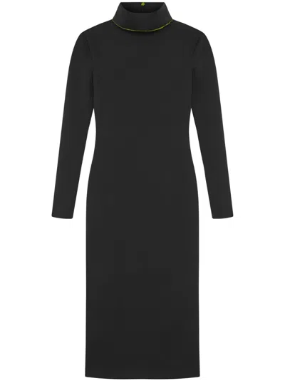 16arlington Weir Midi Dress In Black