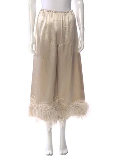 Pre-owned 16arlington Wide Leg Pants In Neutral