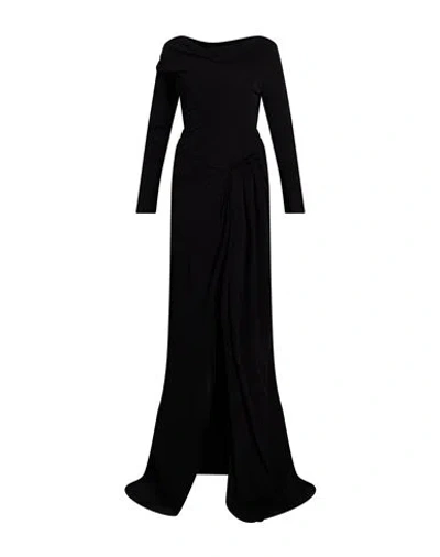 16arlington Woman Maxi Dress Black Size 8 Viscose