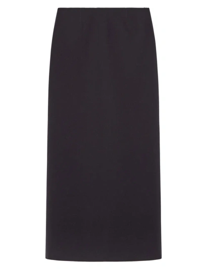 16arlington Women's Delta Belted Maxi Skirt In Ink