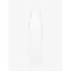 16arlington Womens Electra Sequin Woven Gown Bianco