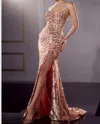 17 Young Dress The Avery Gown In Rose Gold