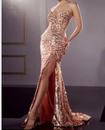 17 Young Dress The Avery Gown In Rose Gold