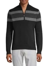 AMICALE Cashmere Zip Sweater