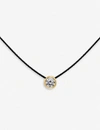 THE ALKEMISTRY REDLINE 18CT YELLOW-GOLD, DIAMOND AND SILK NECKLACE,5195-10219-8JB