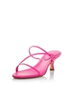 SCHUTZ Women's Evenise Neon Kitten Heel Sandals,S2042700190001