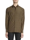 SAINT LAURENT T Silk Button-Down Shirt