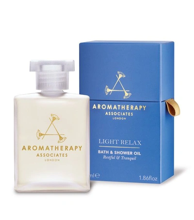 Aromatherapy Associates Light Relax Bath & Shower Oil (55ml) In White