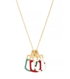 ALIITA ICE POP TRIO 9KT GOLD NECKLACE,P00352828