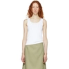 MARC JACOBS MARC JACOBS WHITE REDUX GRUNGE TANK TOP