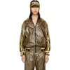 FENDI FENDI REVERSIBLE MULTICOLOR FENDI MANIA BOMBER JACKET