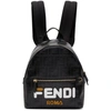 FENDI FENDI 黑色小号“FENDI MANIA”双肩包
