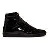 Saint Laurent Sl/10h Signature Court Classic High Top Sneaker In Black