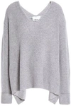 3.1 PHILLIP LIM / フィリップ リム RIBBED WOOL AND YAK-BLEND SWEATER,3074457345623092128