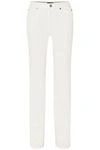 CALVIN KLEIN 205W39NYC CALVIN KLEIN 205W39NYC WOMAN + ANDY WARHOL FOUNDATION PRINTED HIGH-RISE STRAIGHT-LEG JEANS OFF-WHITE,3074457345619769037