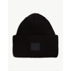 ACNE STUDIOS Pansy Face knitted wool beanie