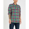 POLO RALPH LAUREN CHECKED REGULAR-FIT COTTON-FLANNEL SHIRT